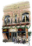 Illustration-Bounty Hunter Holiday Wine Bar
