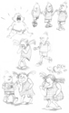 Drawing--Pencil-FigurativeMore Character Studies