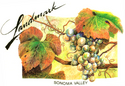 Painting--Watercolor-BotanicalLandmark Vineyards Tee-shirt