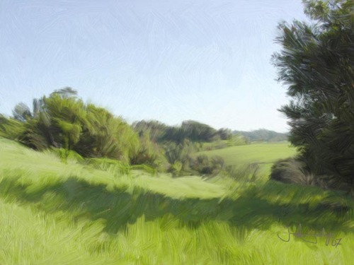 -Fine Art-Beyond Cooper Hill
