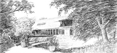 Illustration-Round Hill (Sketch)