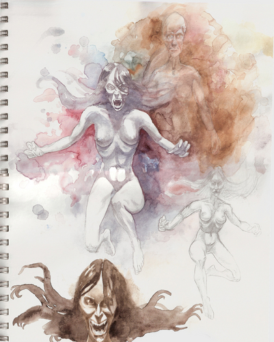 Drawing-Vampire
