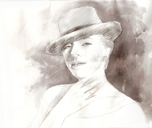 Drawing-Portrait-Bernette