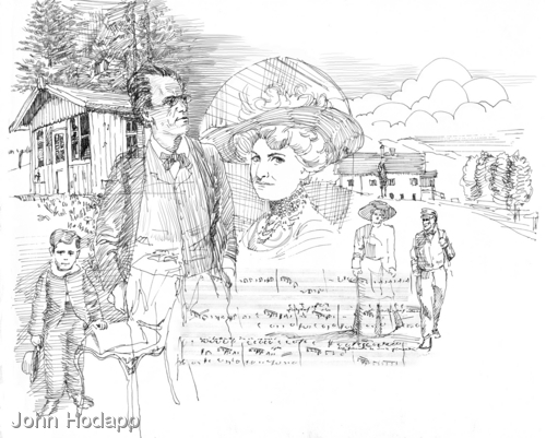 Drawing-Figurative-Mahler Montage
