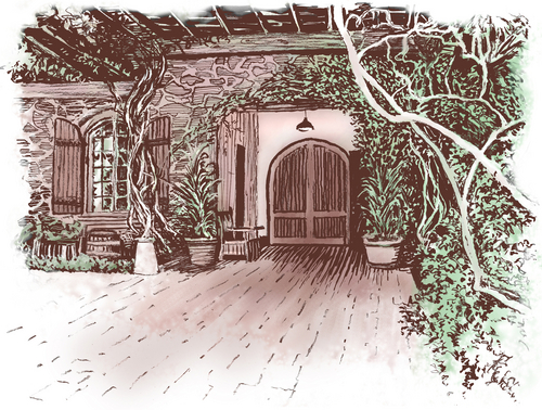 Illustration-Caymus Vinyards