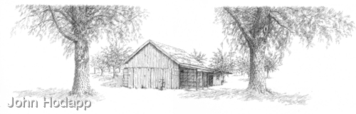 Drawing-Landscape-Hale's Half Acre