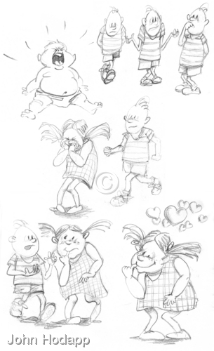 Drawing-Figurative-More Character Studies