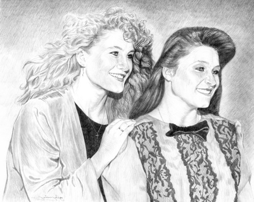 Drawing-Portrait-Best of Friends