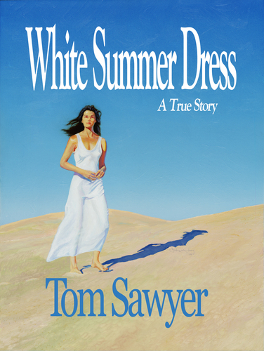 Illustration-White Summer Dress