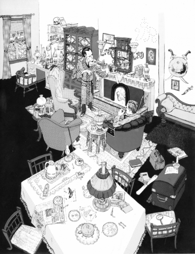 Illustration-The Adventures of Sherlock Holmes