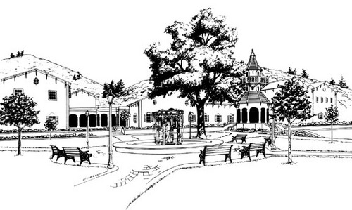 Illustration-Chateau St. Jean winery