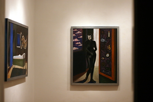 Painting-At the Artists Gallery  03/2008