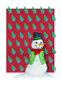 Snowman Christmas card