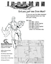 Crossroad Comics Iron Man flyer
