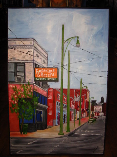 Painting-Cityscape-Earnestine & Hazel