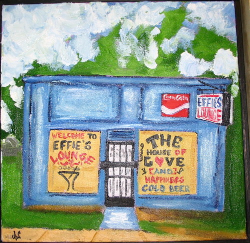 Painting-Cityscape-Effies House of Love