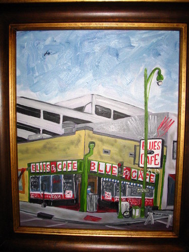 Painting-Cityscape-Blues City Cafe