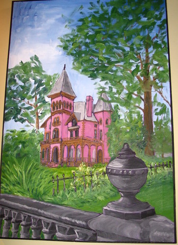 Painting-Cityscape-Mallory-Neeley House