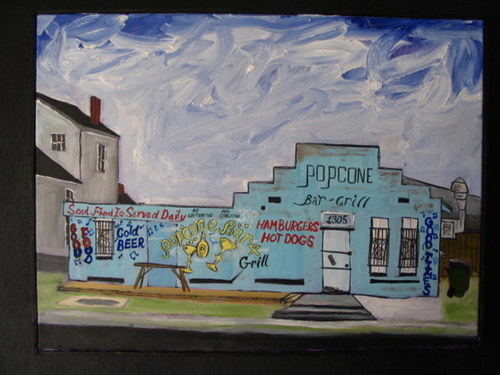 Painting-Cityscape-Pop Cone