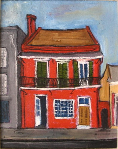 Painting-Cityscape-Off Bourbon