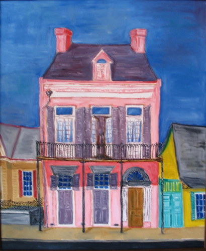 Painting-Cityscape-Big Pink