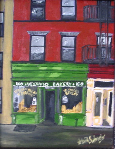 Painting-Cityscape-Vesuvio Bakery