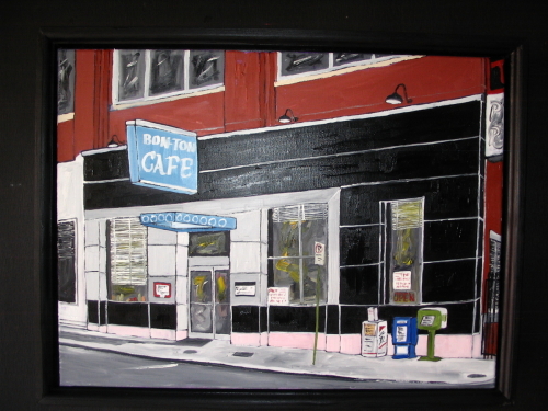 Painting-Bon Ton Cafe