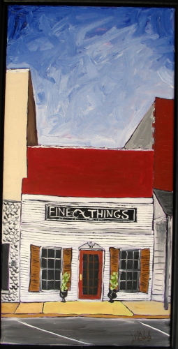 Painting-Cityscape-Fine Things