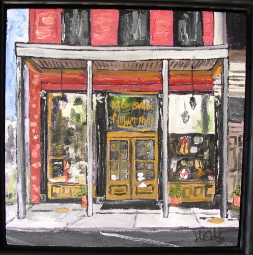 Painting-Cityscape-Five Gables