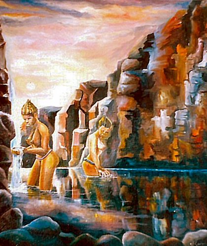 Painting-Genre-Bathing