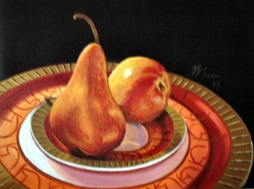 Painting-Still Life-fruits7