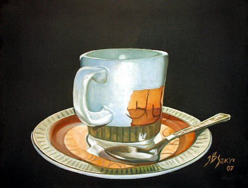 Painting-Still Life-Tea Cup1