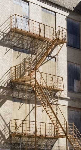 Digital Art-Fire Escape
