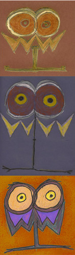Digital Art-Some Owls