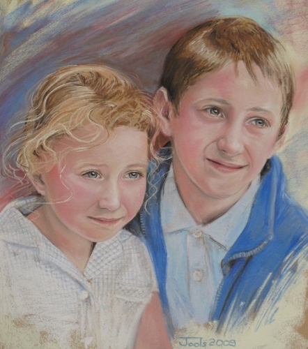 Painting-Portrait-Lucy & Matthew