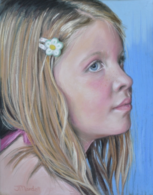 Painting-Portrait-The Daisy Slide