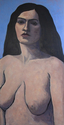 Painting--Acrylic-ExpressionistJulie In Blue