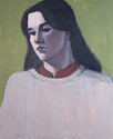 Painting--Acrylic-ExpressionistGirl In Purple