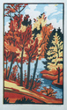 Print Making--LandscapeRide Along the River
