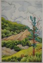 Painting--Watercolor-LandscapeAbove the River