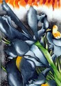 Painting--Watercolor-FloralRitual Flowers I