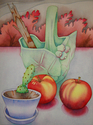 Painting--Watercolor-Still LifeBack from the Edge