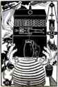 Print Making--Woodblock-SymbolismThe Empty Sanctuary