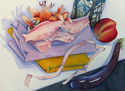 Painting--Watercolor-Still LifeCheap