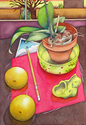 Painting--Watercolor-Still LifeThat Time of Day