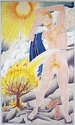 Print Making--Woodblock-FigurativeI Am