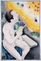 Print Making--Woodblock-FigurativeOn a Night Like This
