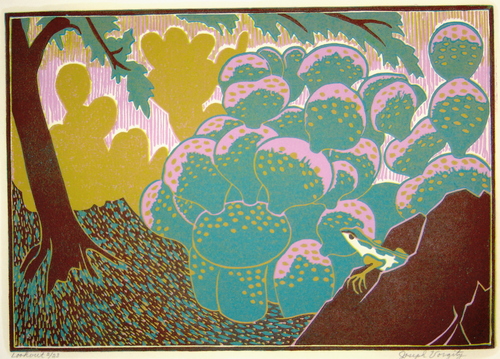 Print Making-Landscape-Lookout