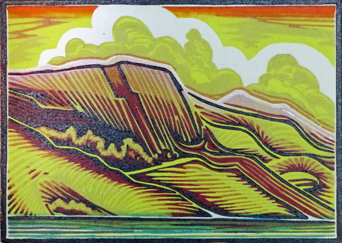Print Making-Landscape-Magic Mountain