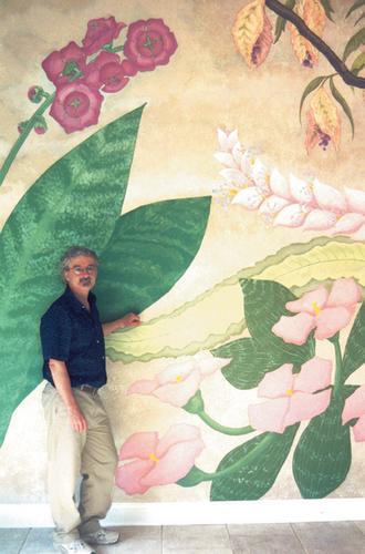 Other-Mural / Floral and Artist